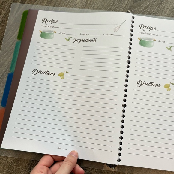 Brand new unused recipe book - Picture 3 of 8
